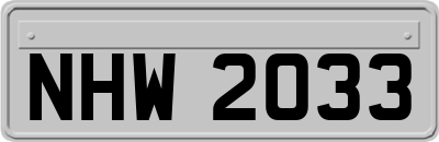 NHW2033
