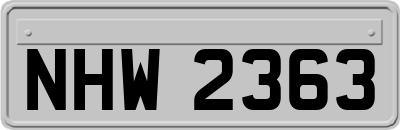 NHW2363