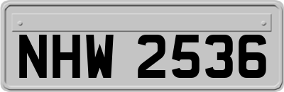 NHW2536