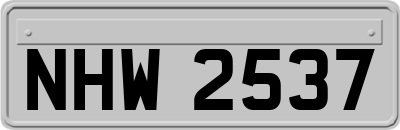 NHW2537