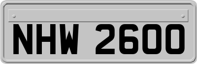 NHW2600