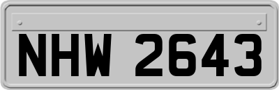 NHW2643