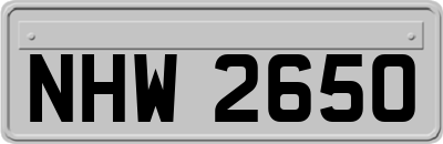 NHW2650