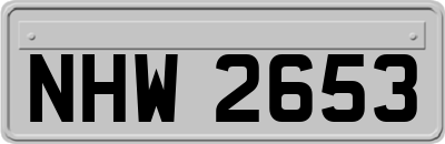 NHW2653