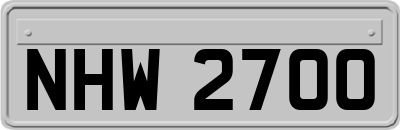 NHW2700