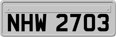 NHW2703