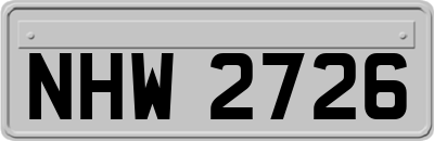 NHW2726