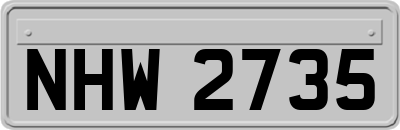 NHW2735