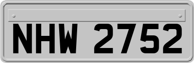 NHW2752