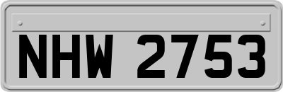 NHW2753