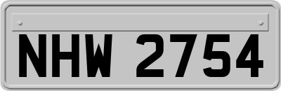 NHW2754