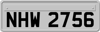 NHW2756
