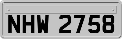 NHW2758