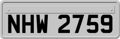 NHW2759