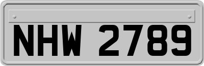 NHW2789