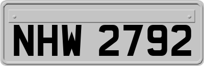 NHW2792