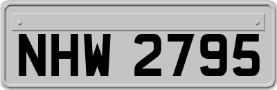 NHW2795