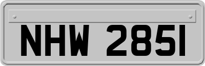 NHW2851