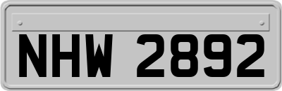 NHW2892