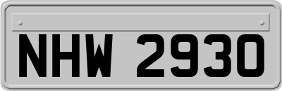 NHW2930