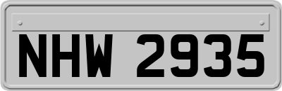 NHW2935