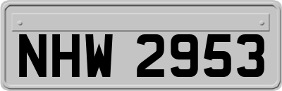 NHW2953