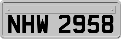 NHW2958