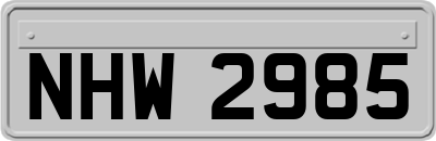 NHW2985