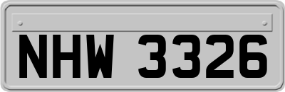 NHW3326