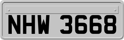 NHW3668