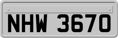 NHW3670