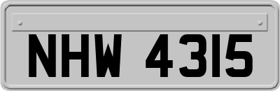 NHW4315