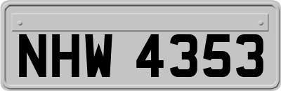 NHW4353