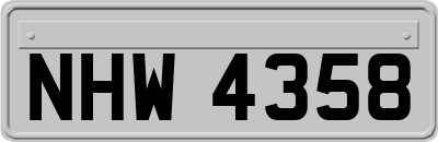 NHW4358