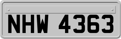 NHW4363