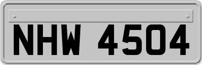 NHW4504