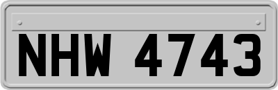 NHW4743