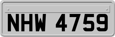 NHW4759