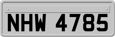 NHW4785