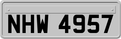 NHW4957