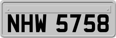 NHW5758