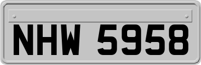 NHW5958