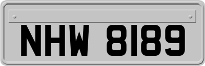 NHW8189