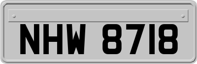 NHW8718