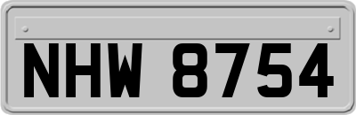 NHW8754