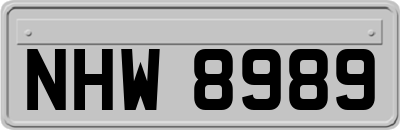 NHW8989
