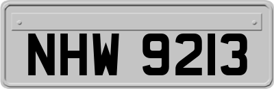 NHW9213