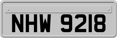 NHW9218