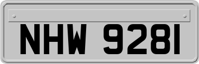 NHW9281