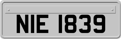 NIE1839